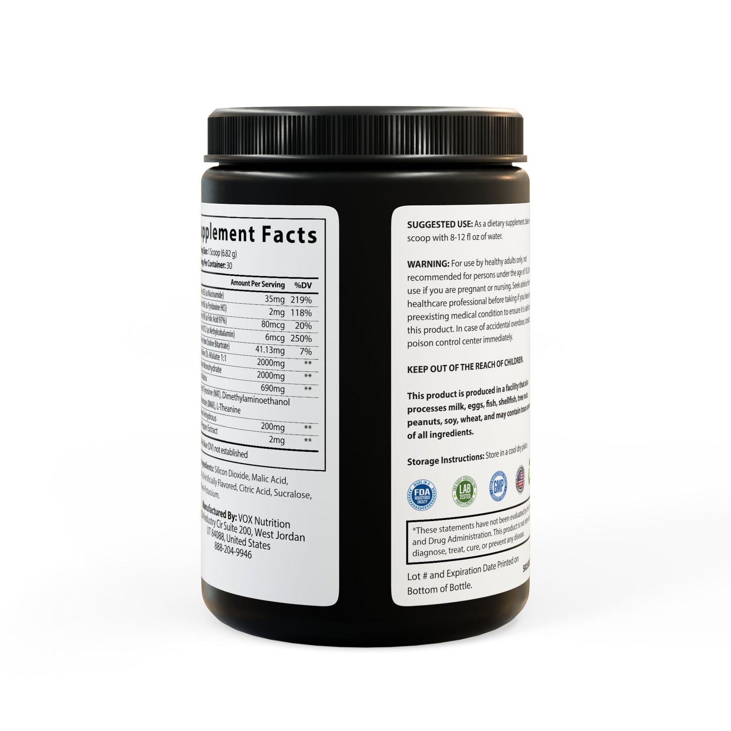Pre-Workout Punch, Fruit Punch (204g, 7.1oz)