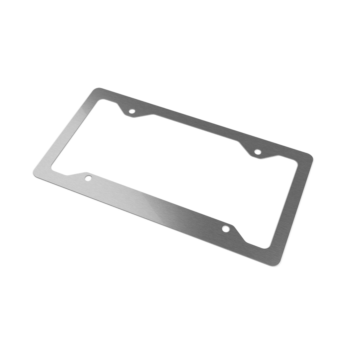 Real Fighter Metal License Plate Frame