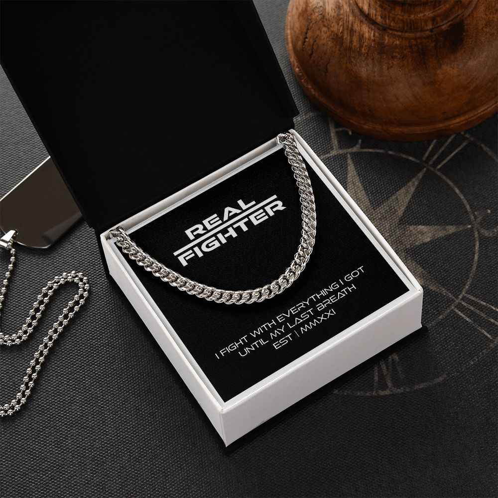 Real Fighter Brand™ Cuban Link Chain