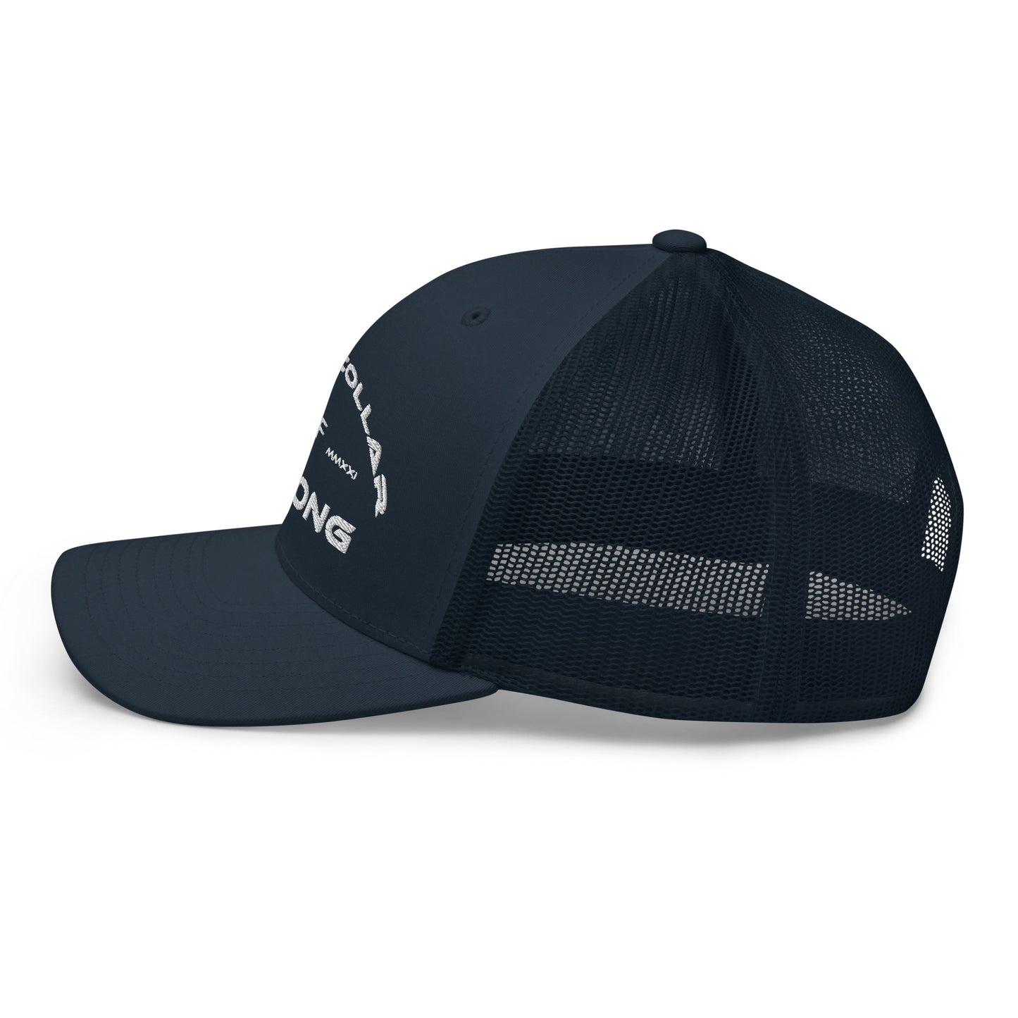 Blue Collar Strong Trucker Hat