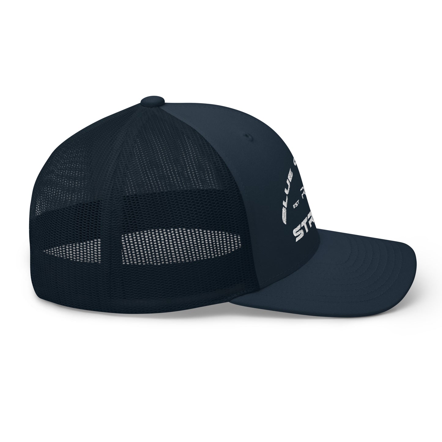 Blue Collar Strong Trucker Hat