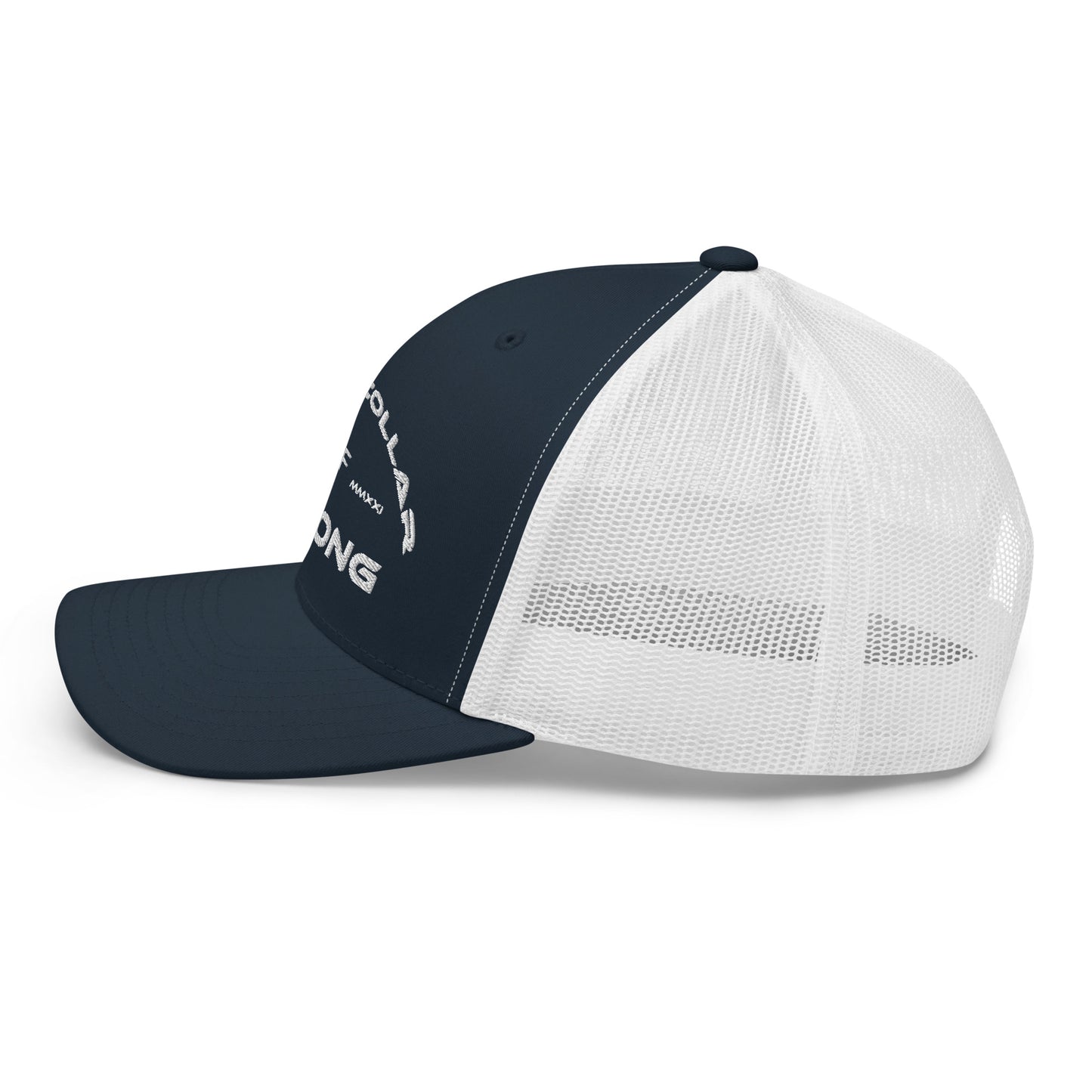 Blue Collar Strong Trucker Hat