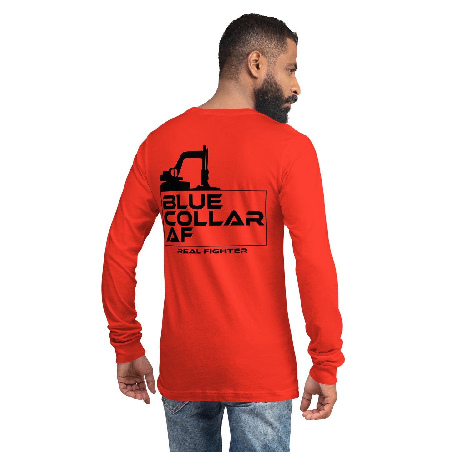 Hi-Vis Blue Collar AF Long Sleeve
