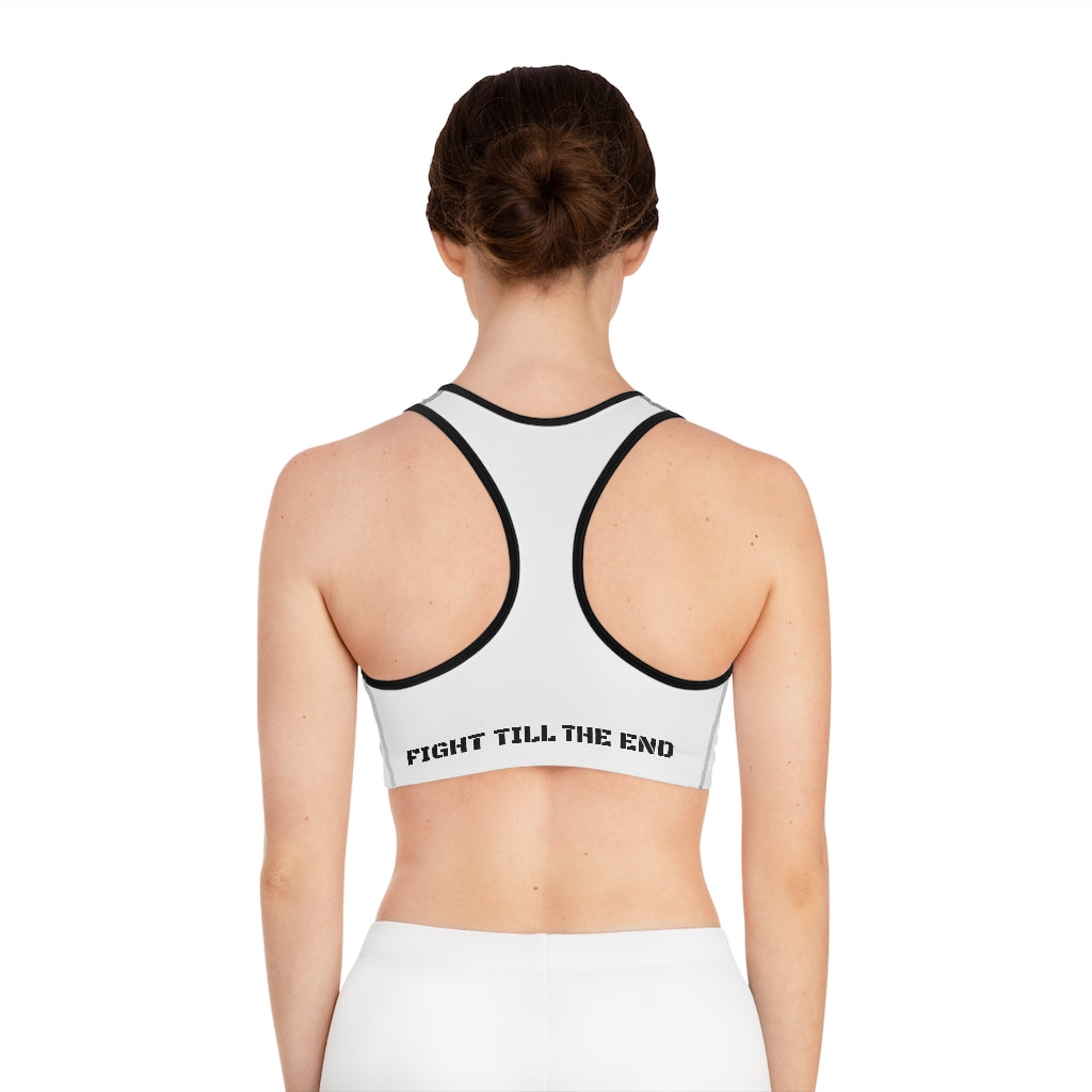 Fight Till The End Sports Bra