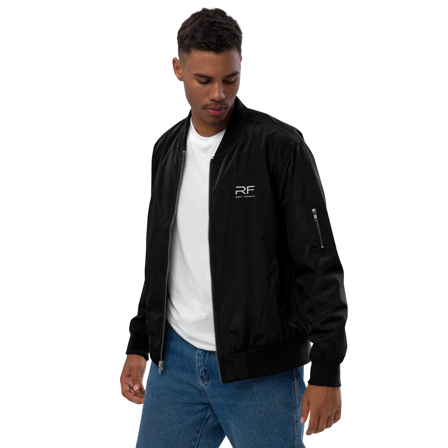 Premium RF bomber jacket